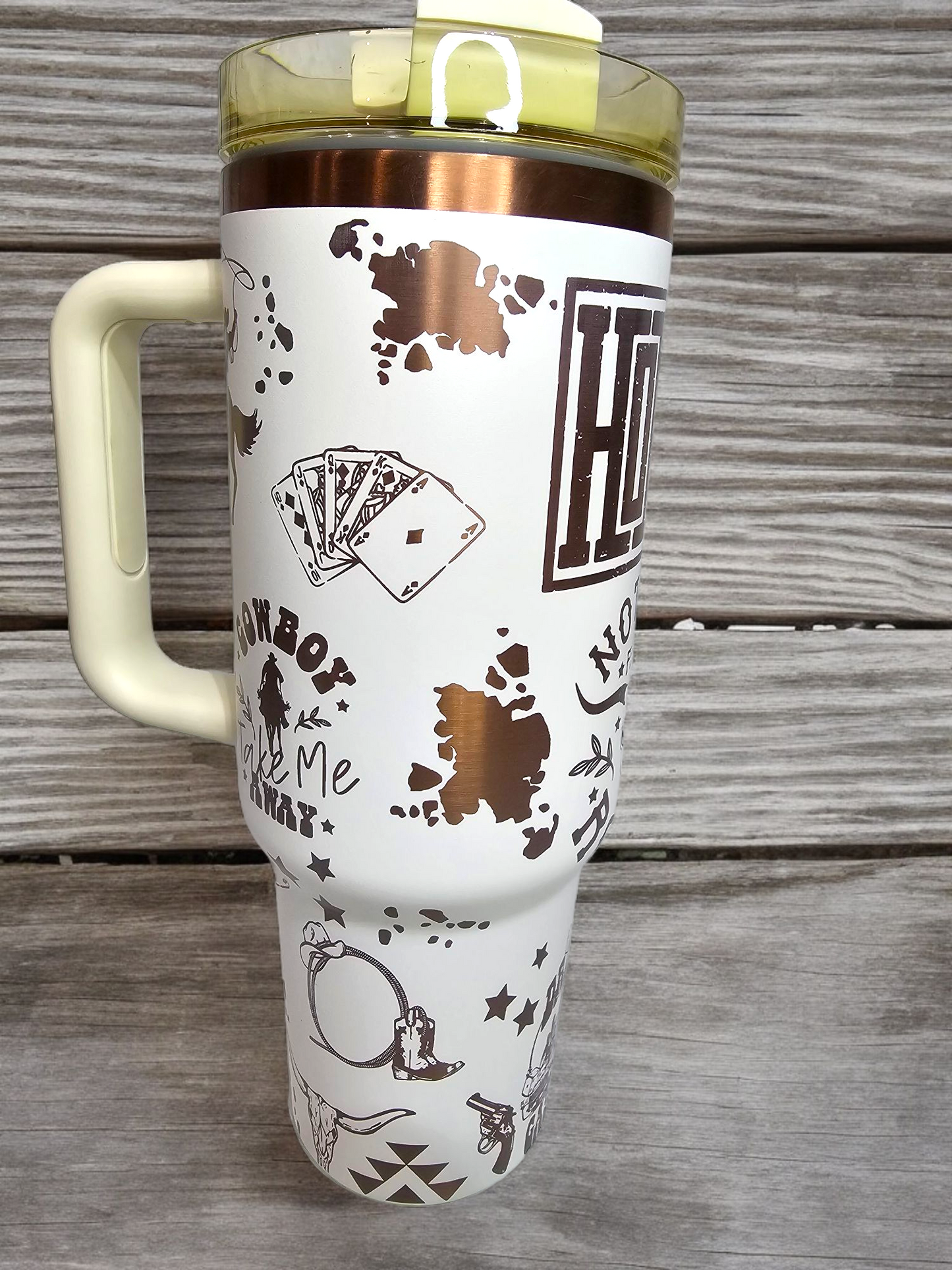 Western (Howdy), 40oz Tumbler-Made to Order