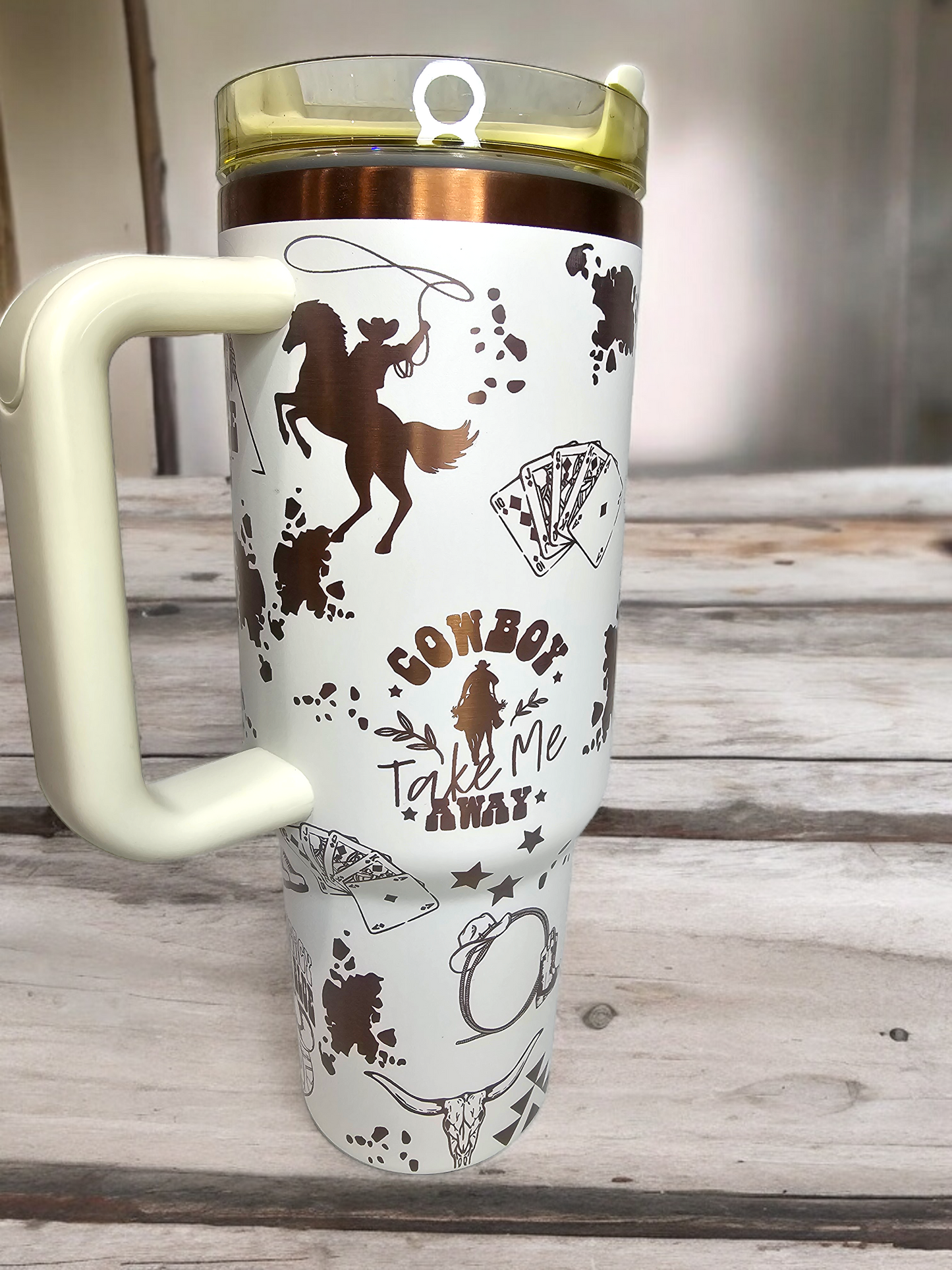 Western (Howdy), 40oz Tumbler-Made to Order