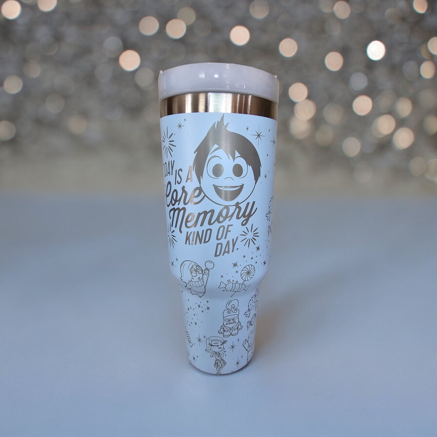 Inside Out Laser Engraved Full Wrap Design 40oz Tumbler, Digital Download, Seamless SVG For Laser Rotary