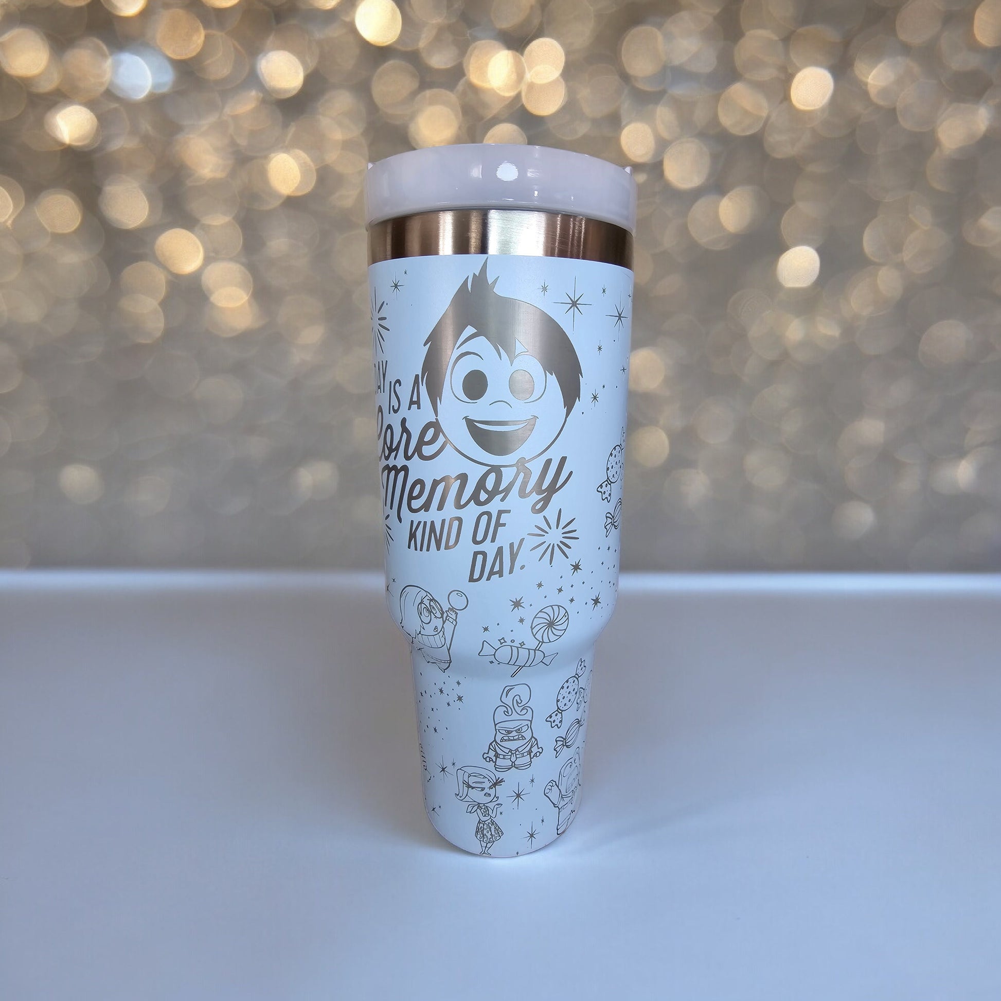 Inside Out Laser Engraved Full Wrap Design 40oz Tumbler, Digital Download, Seamless SVG For Laser Rotary